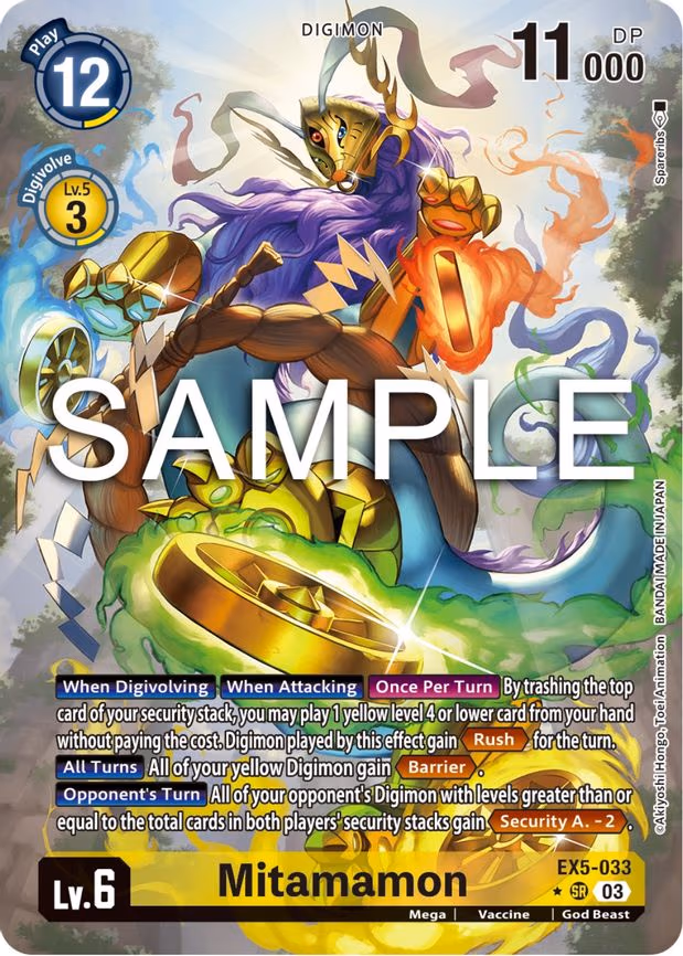Mitamamon (Alternate Art) trading card